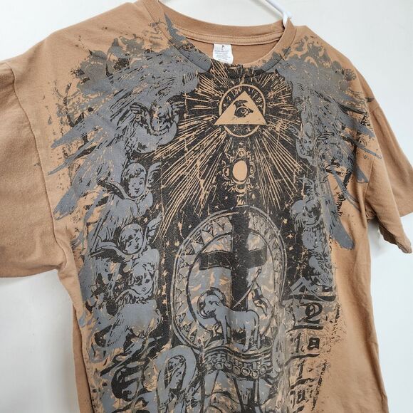 No Fear Short Sleeve Graphic Print T-shirt Men's Large *missing Tag 1301 - Picture 3 of 9